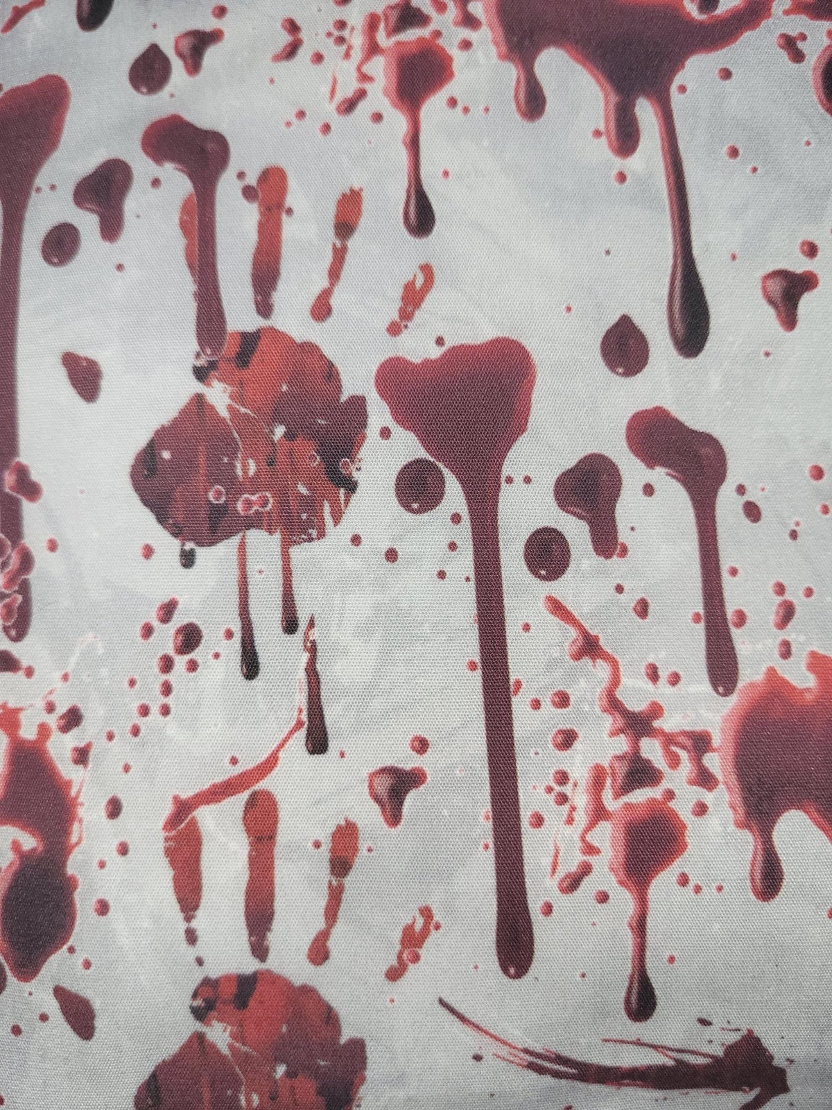 Bloody Handprint Halloween Pillow Covers: Alternative Horror Decor (Set of Two) - KJ Designs