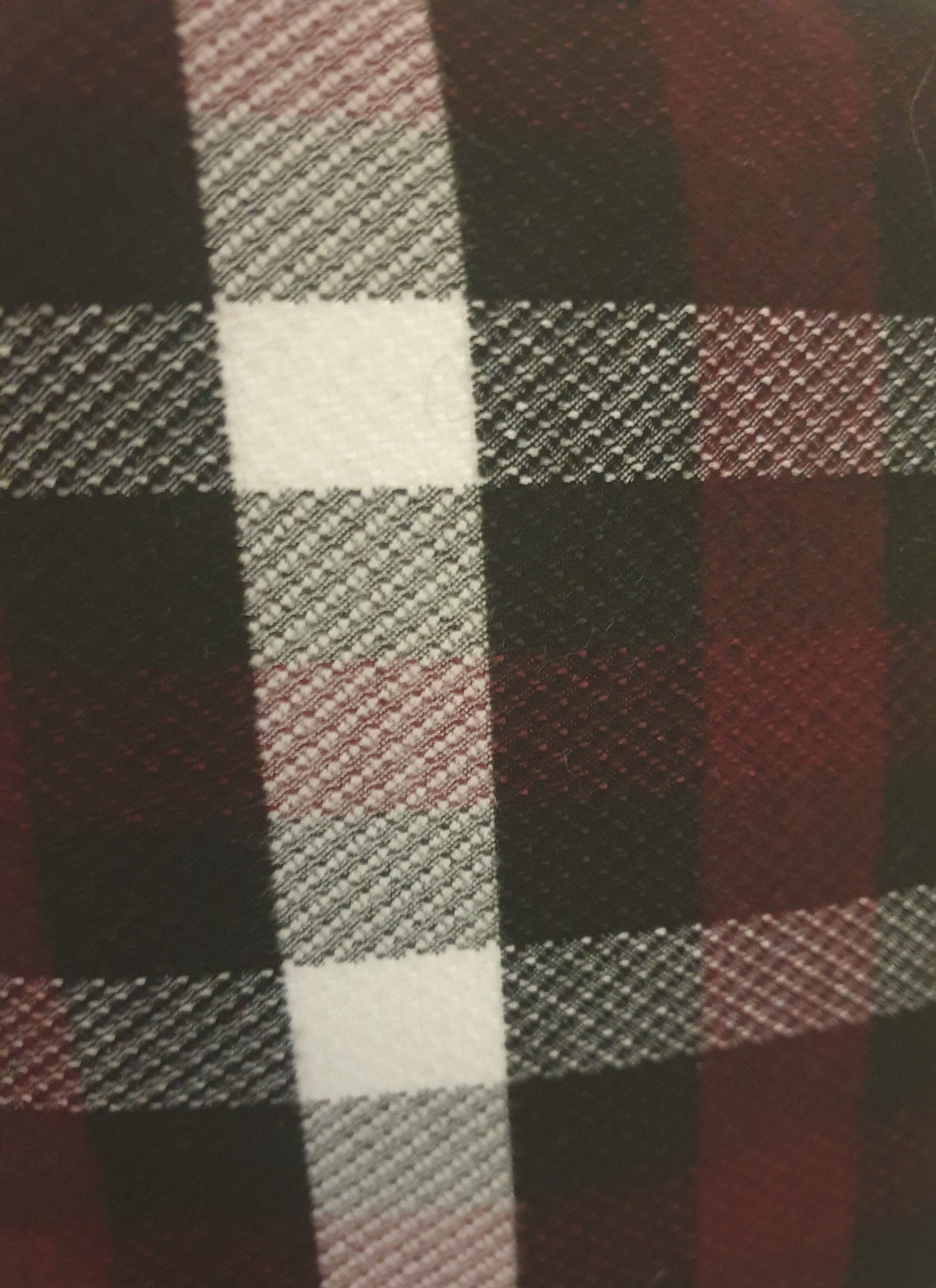 Plaid Throw Pillows: Purple & Black Tartan Cushions, Woven Cotton (Pair)