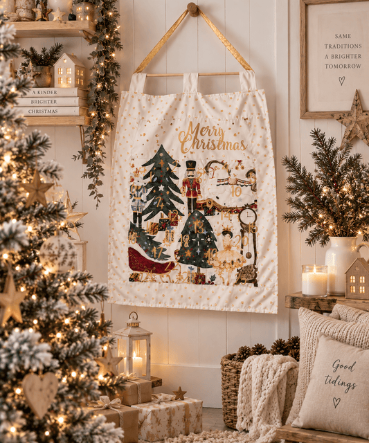 Reusable Handmade Christmas Advent Calendar - KJ Designs