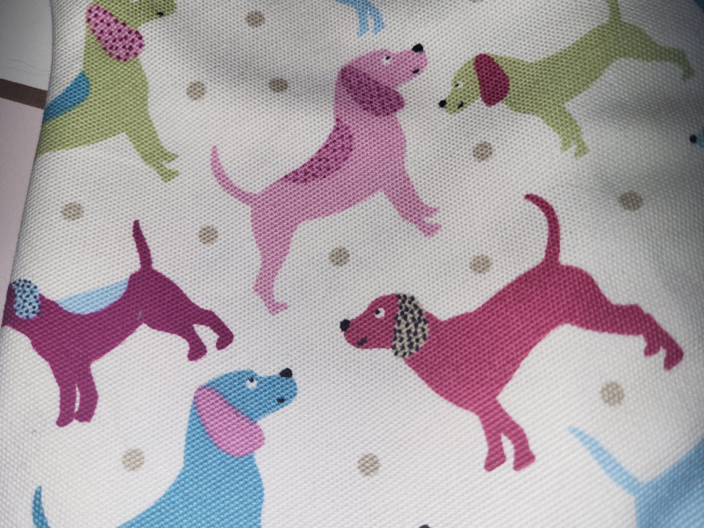 Dog Christmas Stocking: Eco-Friendly Fabric, Sausage Dog Design