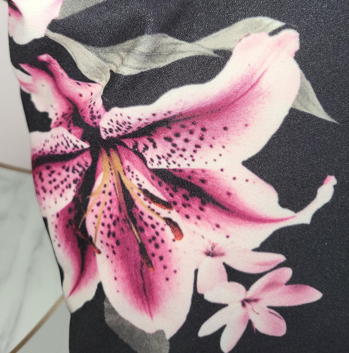 Black Floral Throw Pillow Covers: Summer Home Decor, Set of 2