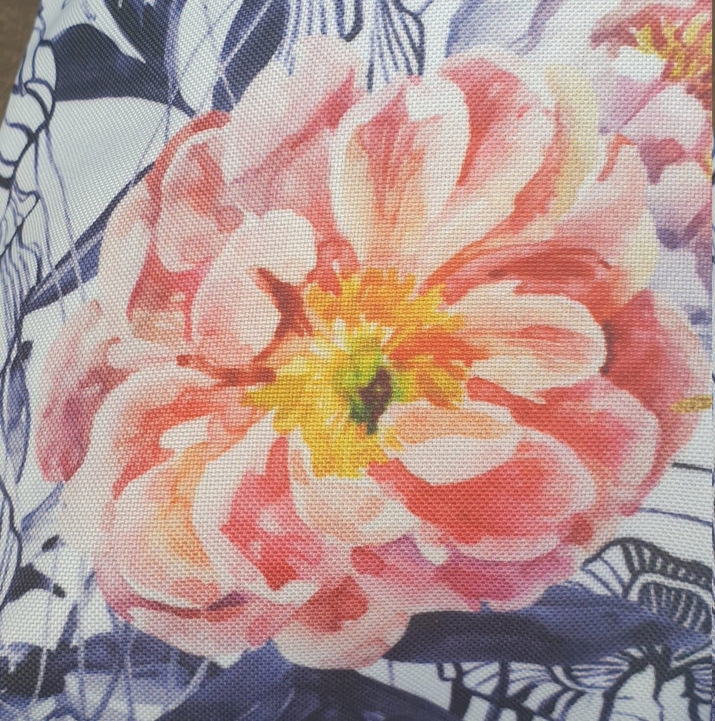 Water-Resistant Floral Garden Cushions: Outdoor Decor Set