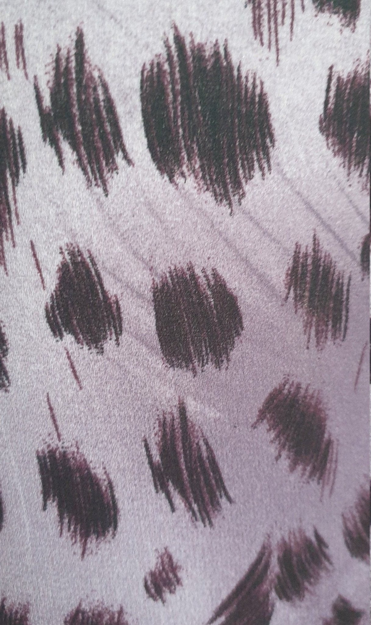 Animal Print Oval Lampshade: Purple Accent Lighting, Kid's Room Decor - KJ Designs