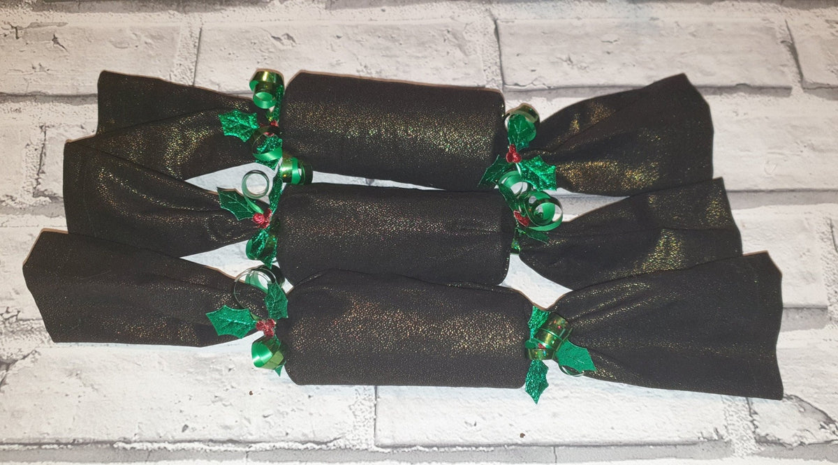 Eco-Friendly Christmas Crackers: Hand-Sewn Yule Decorations - KJ Designs