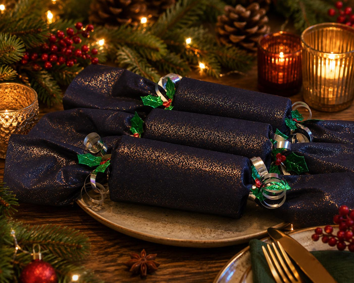 Eco-Friendly Christmas Crackers: Hand-Sewn Yule Decorations - KJ Designs