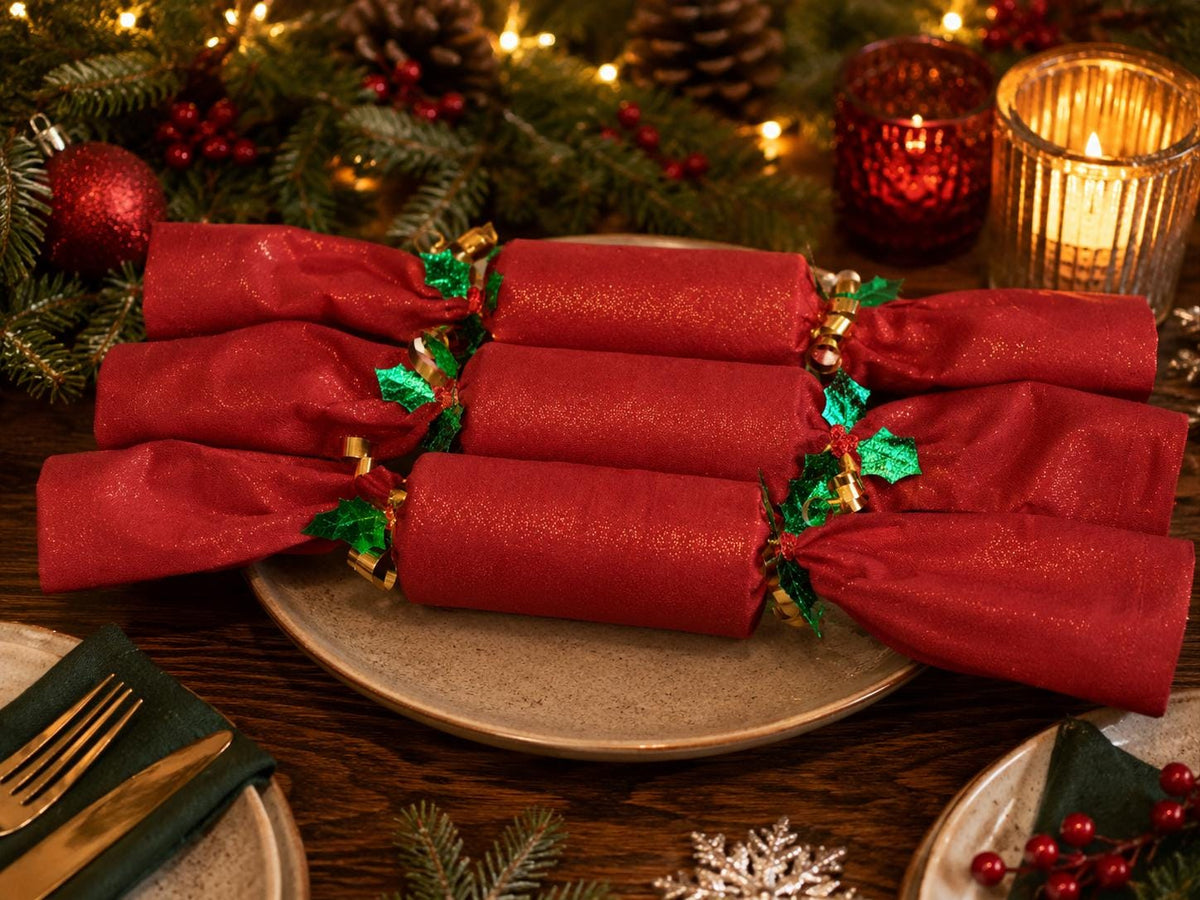Eco-Friendly Christmas Crackers: Hand-Sewn Yule Decorations - KJ Designs