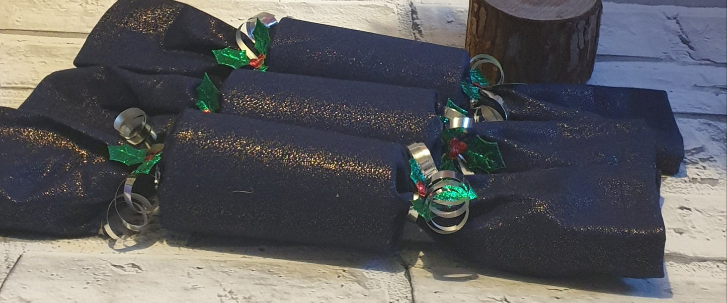 Eco-Friendly Christmas Crackers: Hand-Sewn Yule Decorations