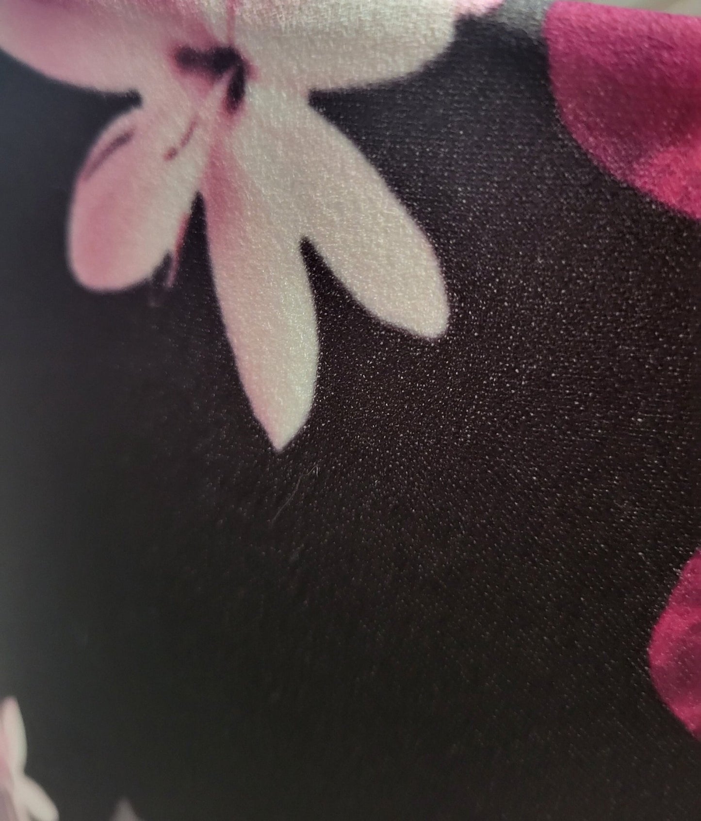 Floral Drum Lampshade: Vibrant Flower Print, UK/EU Fitting - KJ Designs