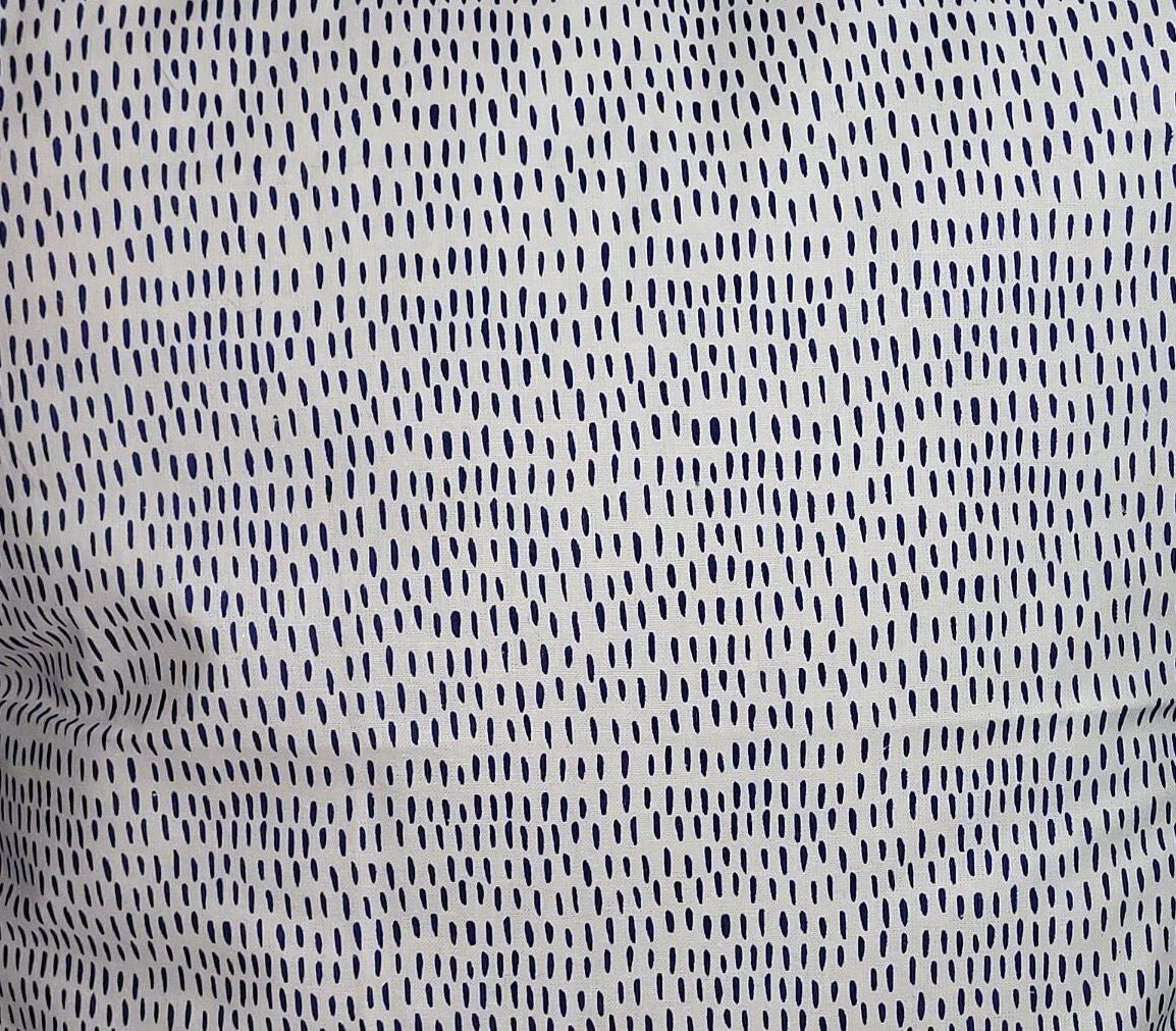 Geometric Print Cotton Cushion: Rustic Autumn Decor (40x40cm) - KJ Designs