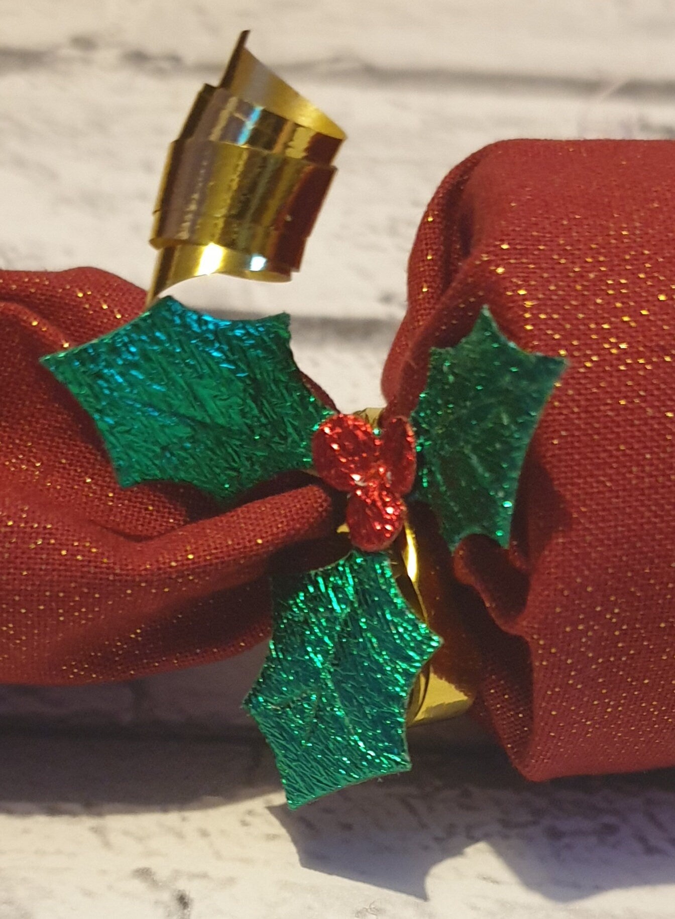 Eco-Friendly Christmas Crackers: Hand-Sewn Yule Decorations
