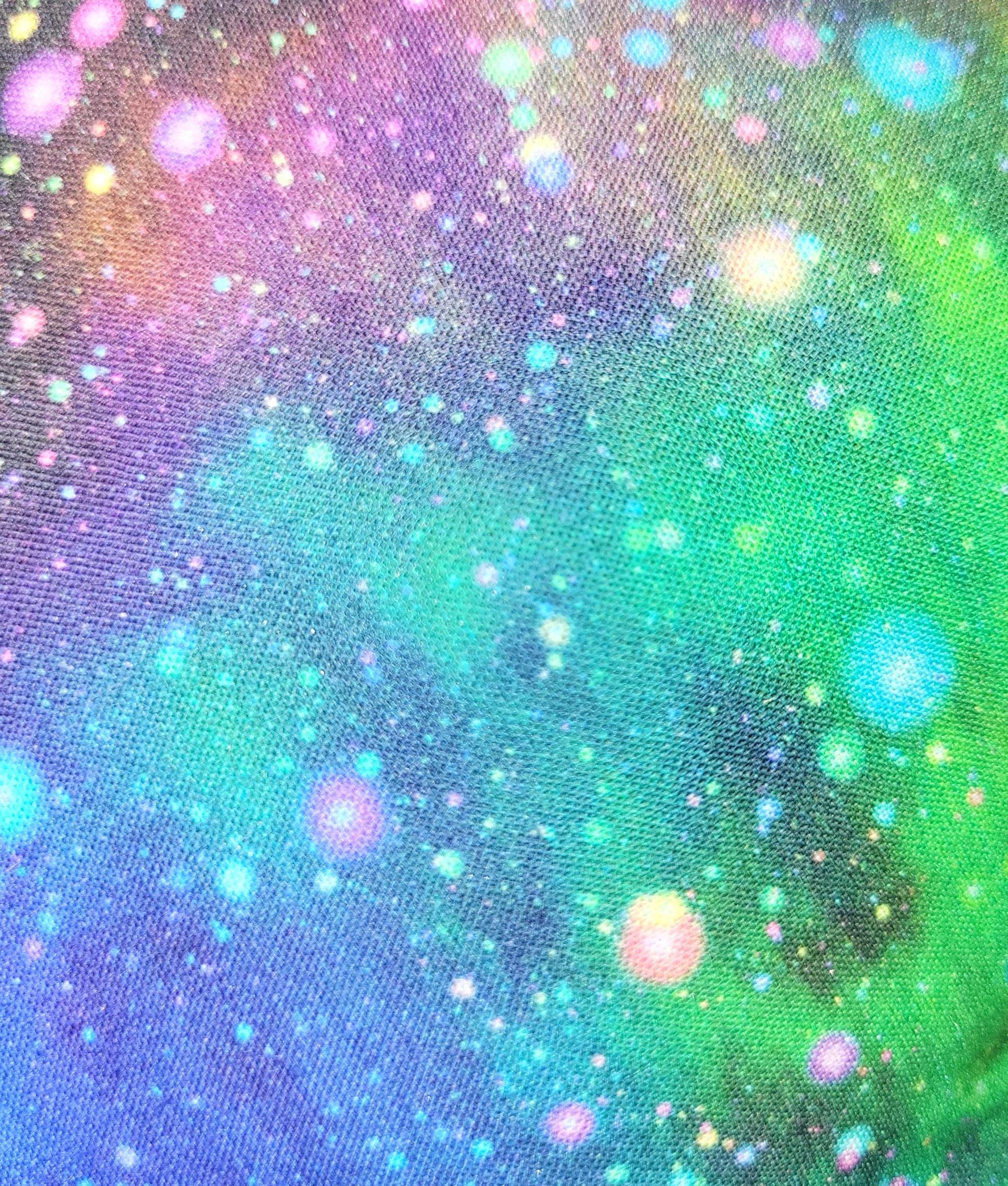 Galaxy Star Cushion: Vibrant Space Decor Pillow