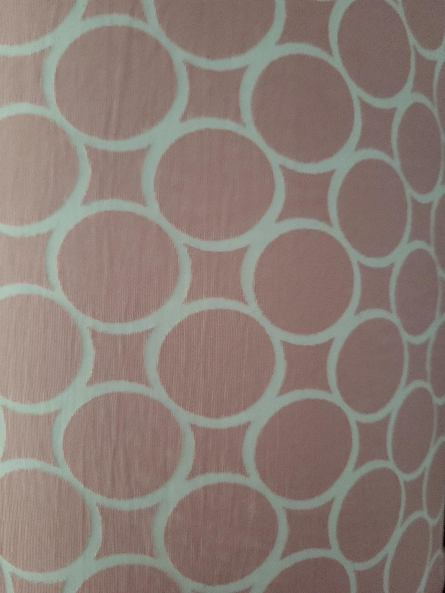 Purple Ombre Lampshade: Geometric Print, Girl's Room Decor - KJ Designs