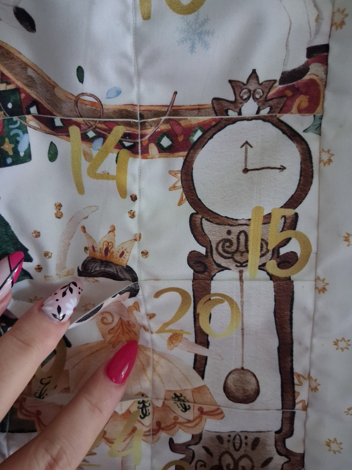 Reusable Handmade Christmas Advent Calendar - KJ Designs