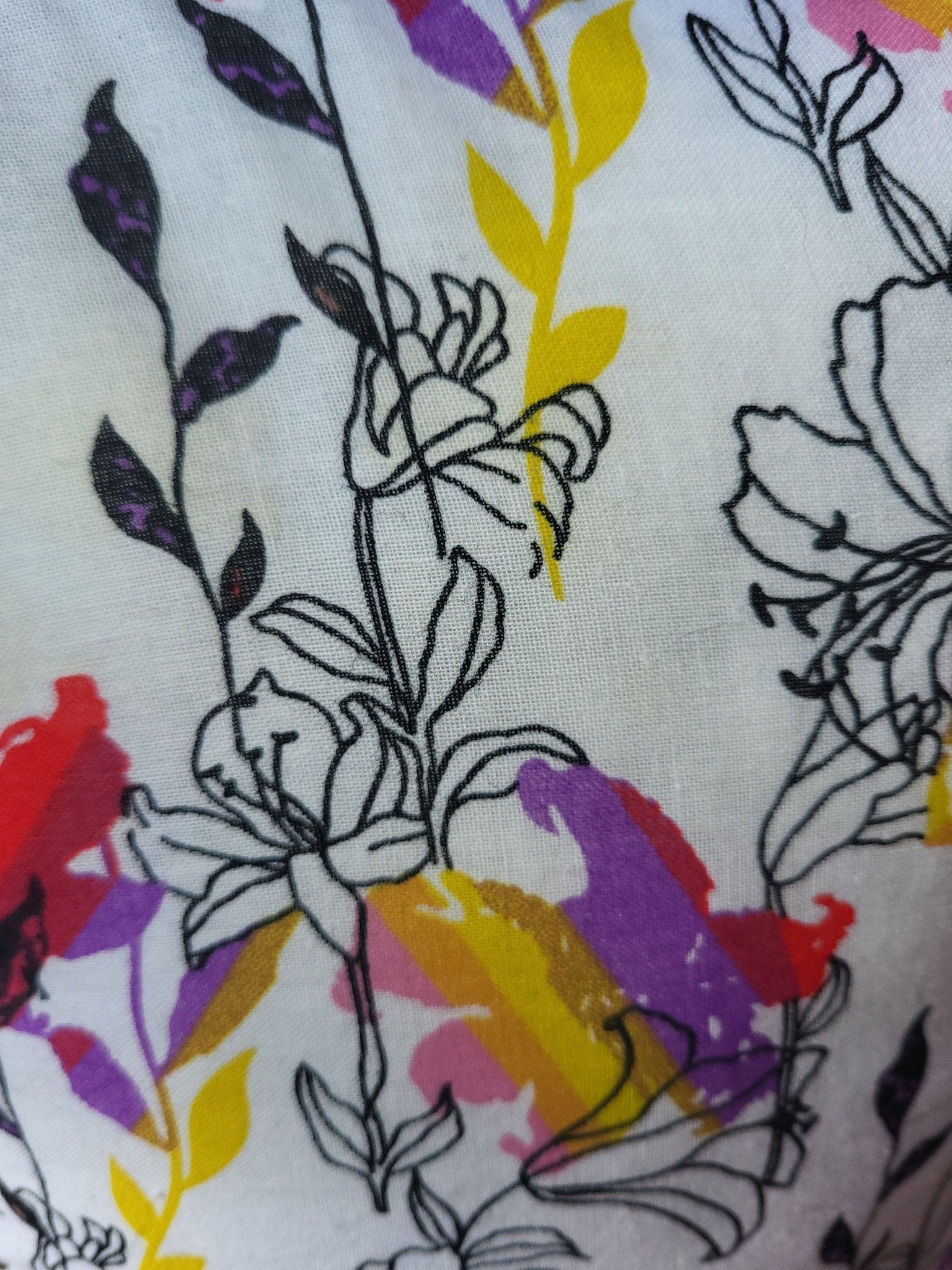 Vibrant Floral Cushion Set: Handmade Colorful Throw Pillows - KJ Designs