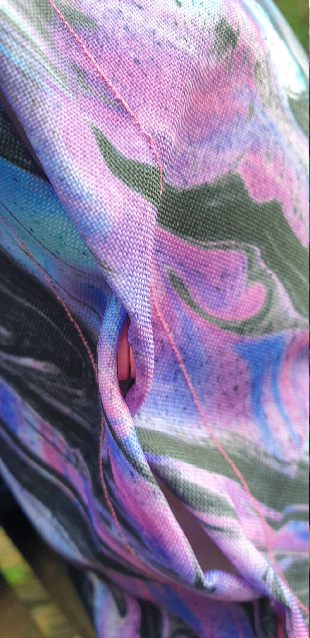Water-Resistant Marble Print Outdoor Cushions: Stylish Patio Decor (45cm x 35cm) - KJ Designs