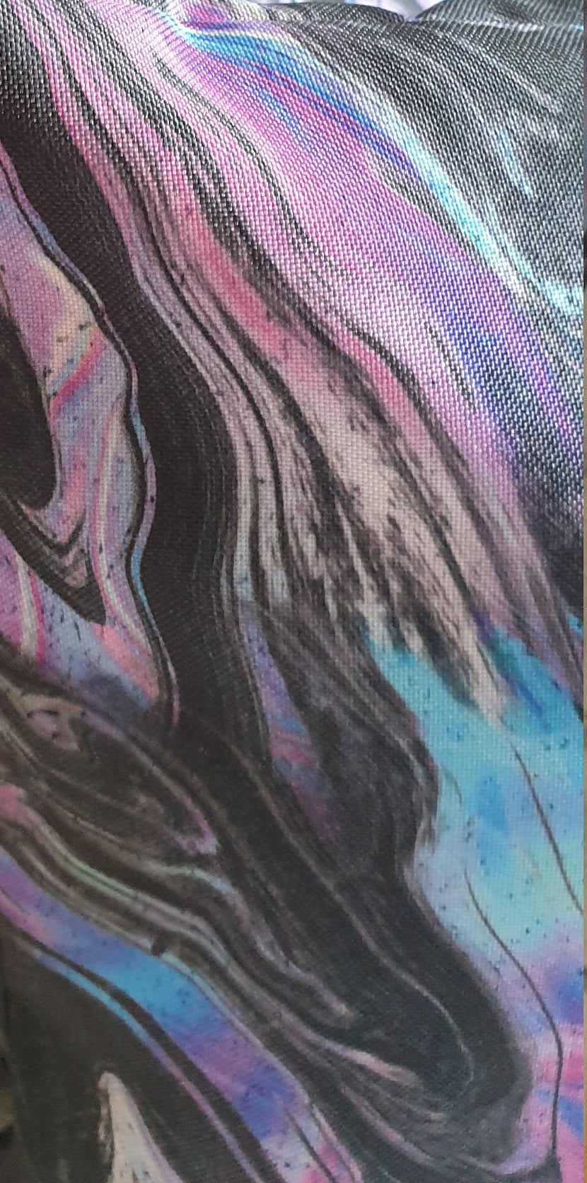 Water-Resistant Marble Print Outdoor Cushions: Stylish Patio Decor (45cm x 35cm) - KJ Designs